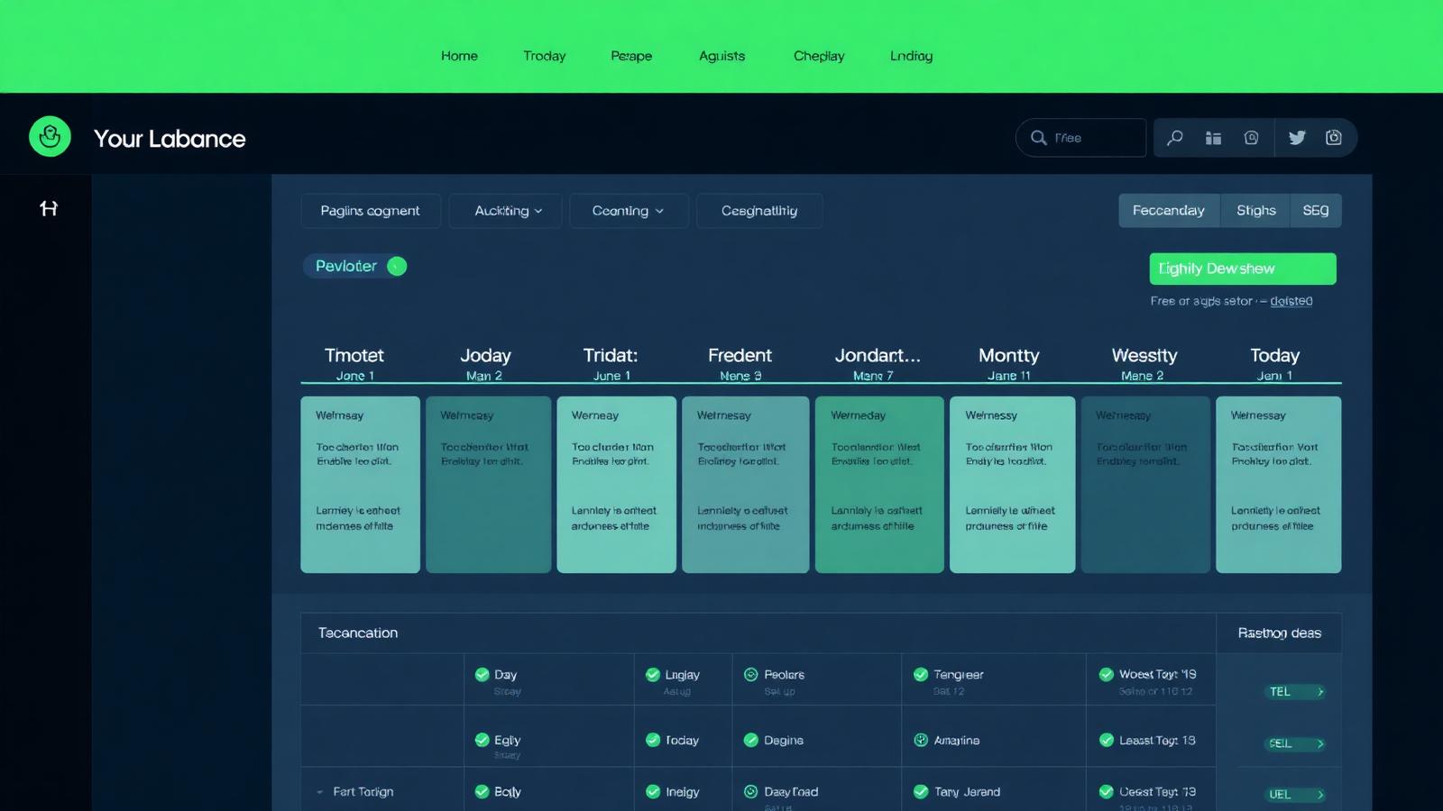 Seven day launch timeline for a new website
